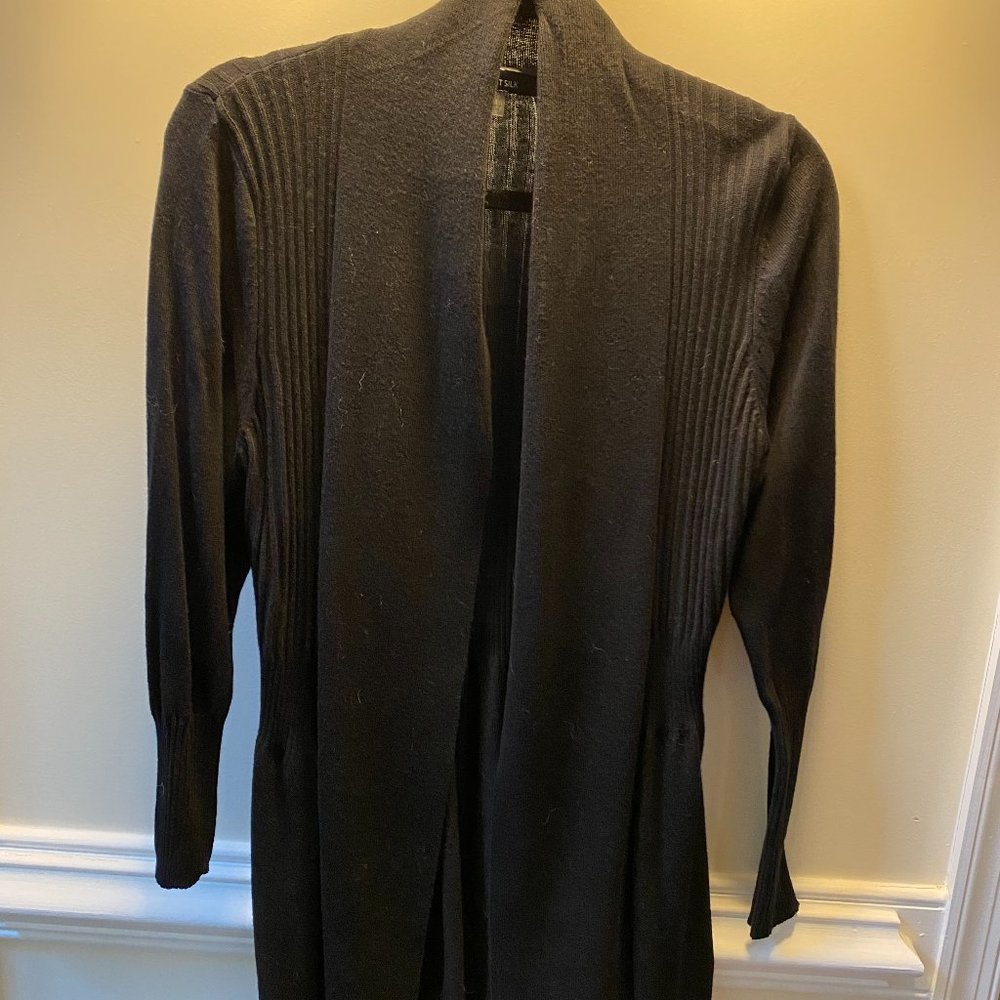 Like new August Silk Black Kimono Cardigan